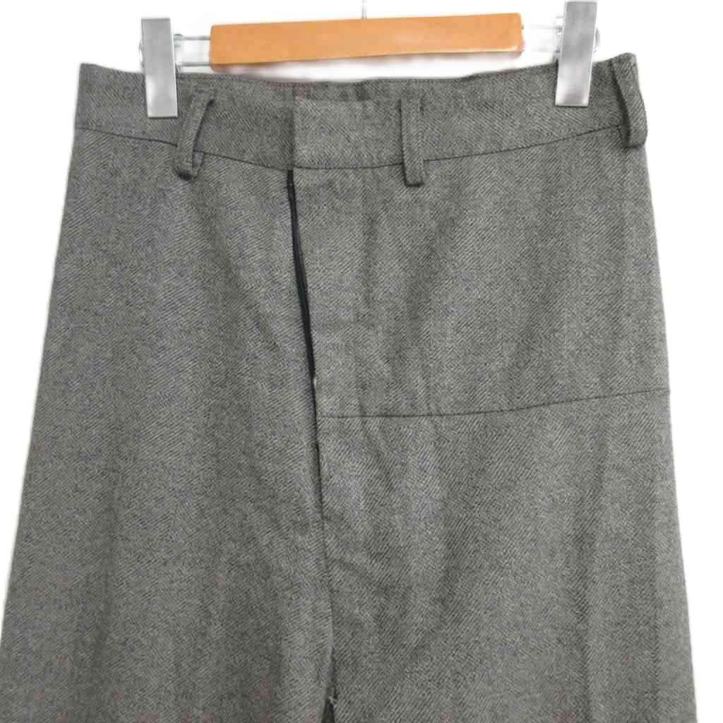 ブレス BLESS n°28 アーカイブ バージンウール 変形ワイドパンツ  