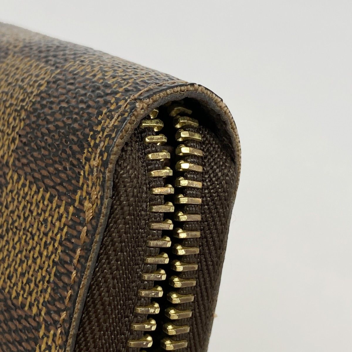 5id5212】ルイヴィトン 長財布 ダミエ ジッピーウォレット N60015  