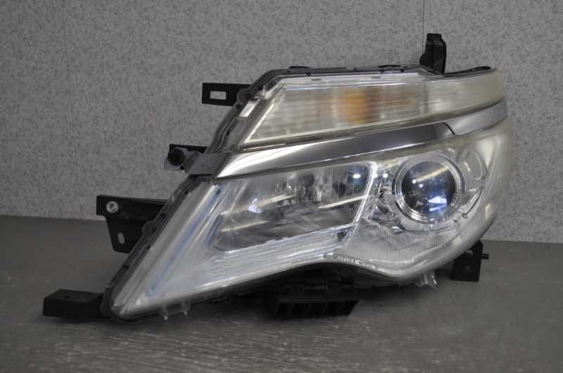 左 ヘッドライト LED レベライザー付 コイト HFC26 C26 セレナ ハイウェイスター G S-HYBRID 後期 100-23683 26060-3JY5B s019107D