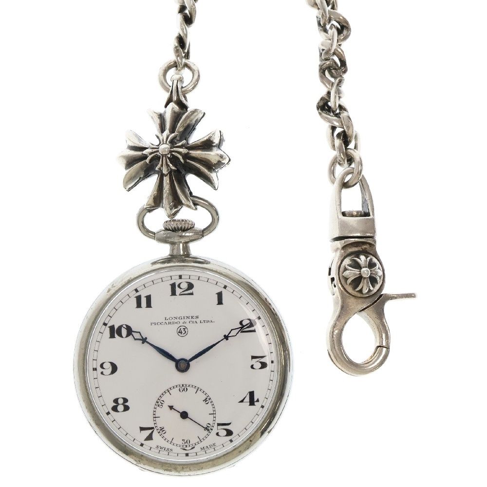 CHROME HEARTS (クロムハーツ) POCKET WATCH CHPLUS LUCIEN PICCARD ルシアン ピカール 懐中 ...