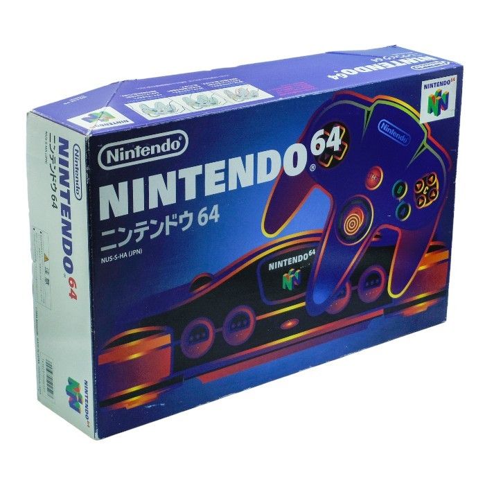 【送料無料】任天堂　ニンテンドー64本体一式ソフト付き　NUS-001 NINTENDO64 (ニンテンドー64) 本体 NUS-001(JPN) : 七色ドラッグ