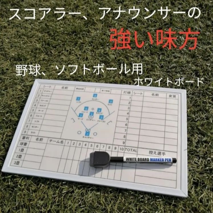 スコア アナウンスの強い味方 メンバーボード マグネット付き