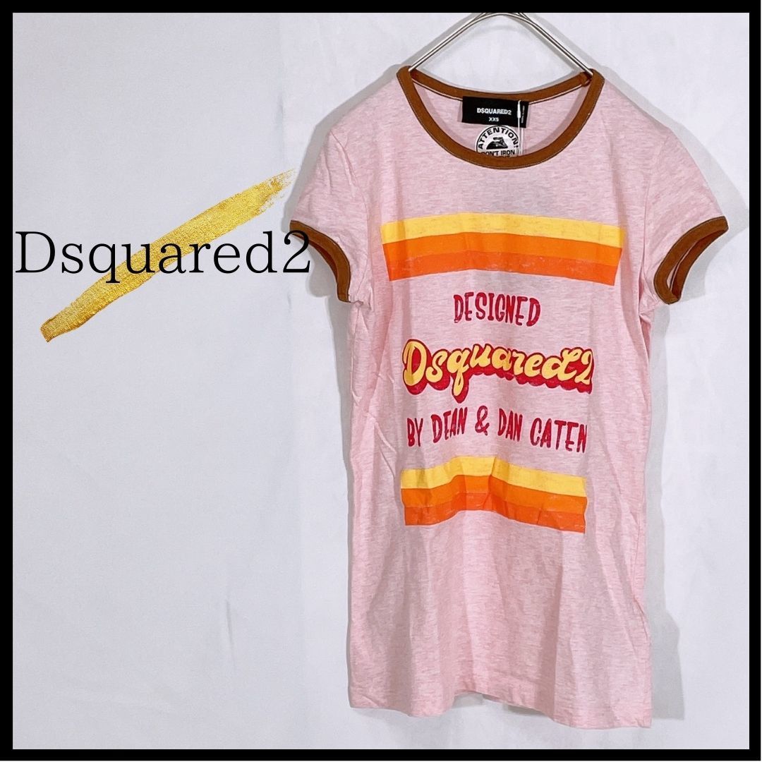 新品 未使用 タグ付き レディースXXS Dsquared2 トップス シャツ T