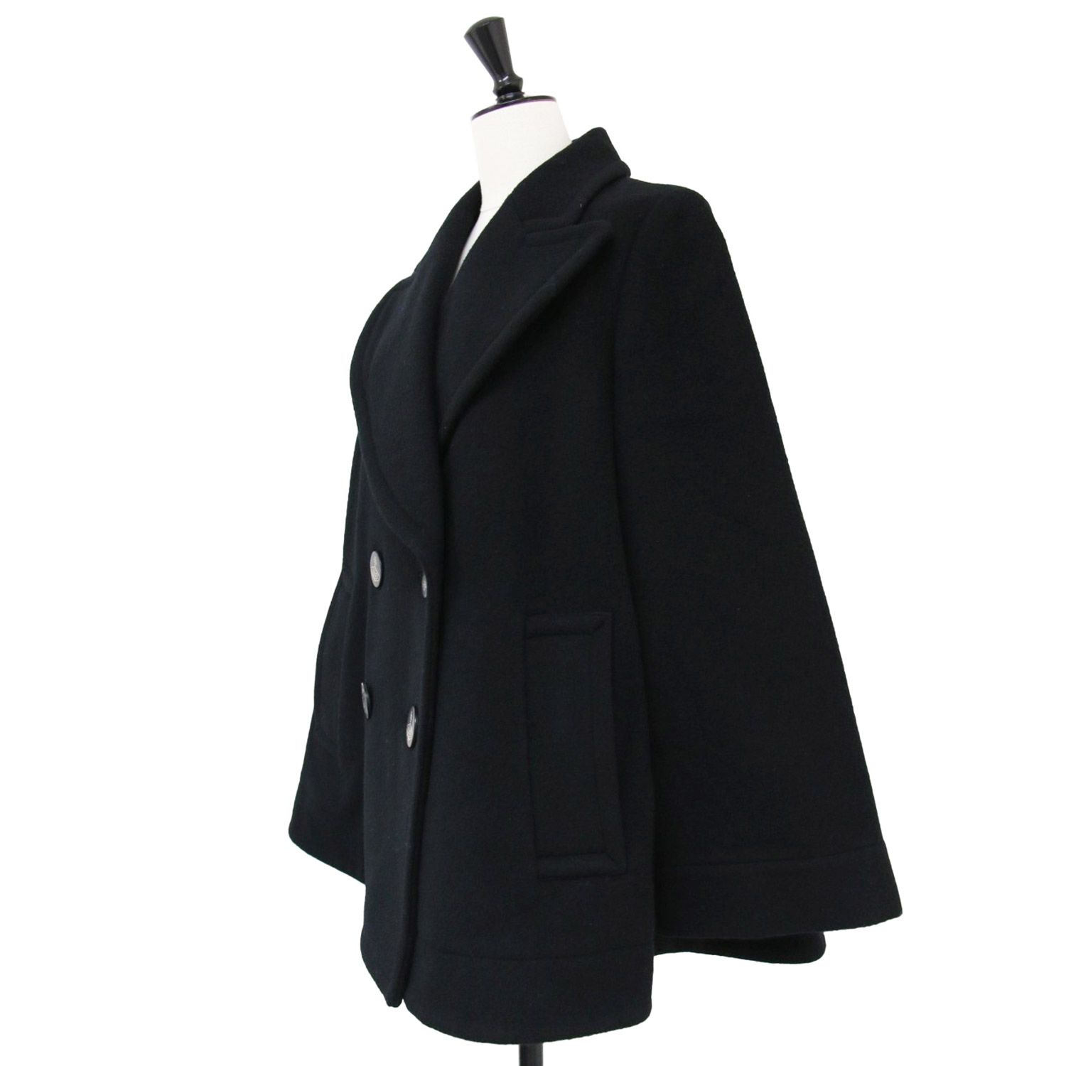 ヴィヴィアンウエストウッドマン 裏地オーブ総柄 トレンチコート ネイビー S Vivienne Westwood ネイビートレンチコート ヴィヴィアンウエスト