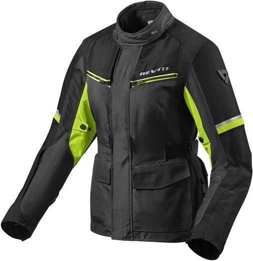 REVIT / レブイット ジャケット Outback 3 レディース ブラック-ネオン イエロー サイズ L40 | FJT263-1450-L40