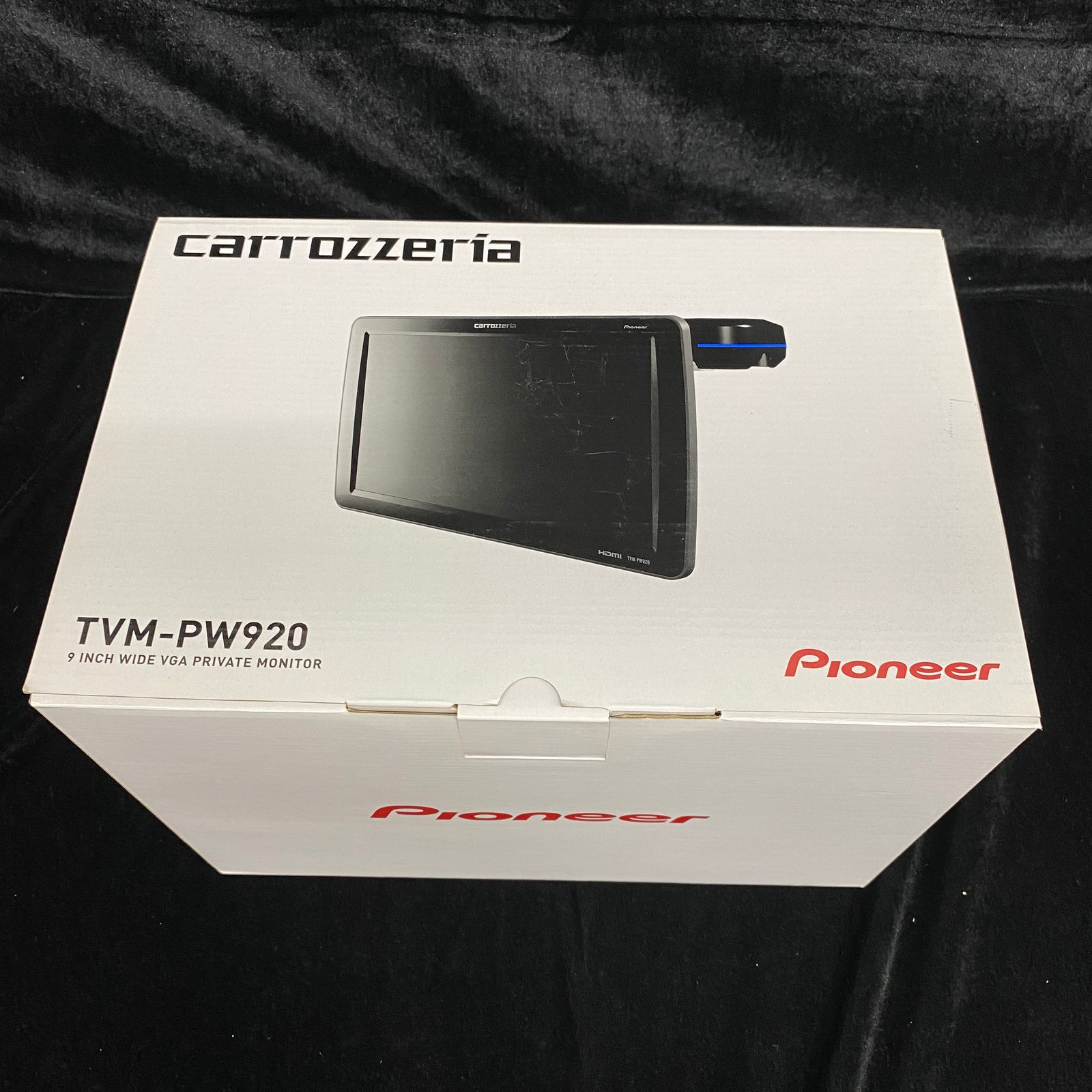 carrozzeria TVM-PW920 9インチ車載モニター パイオニア 画面キズあり ディスプレイ品