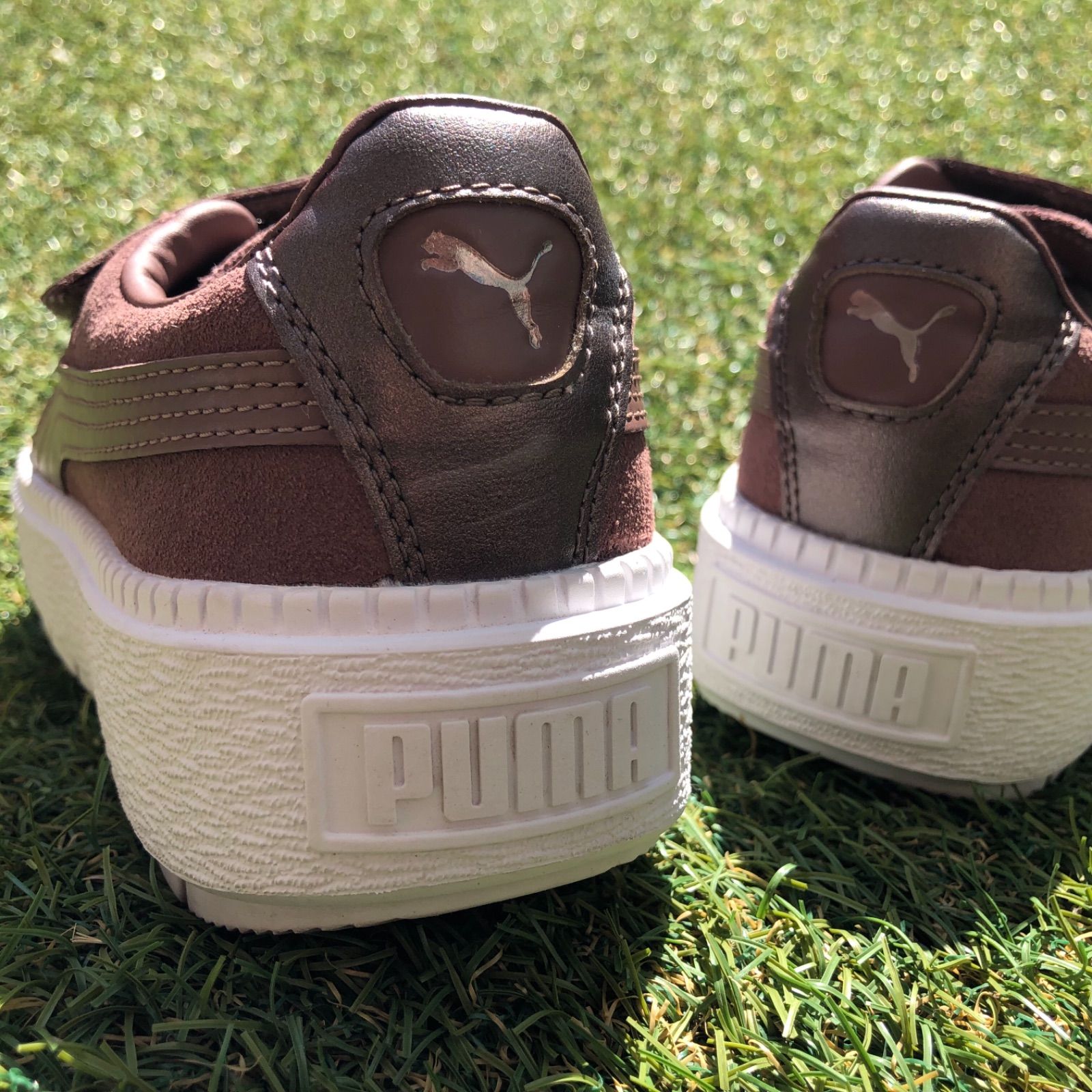美品23 PUMA プーマ プラットフォームトレース ストラップ E633 美品23 PUMA プーマ プラットフォームトレース ストラップ E633