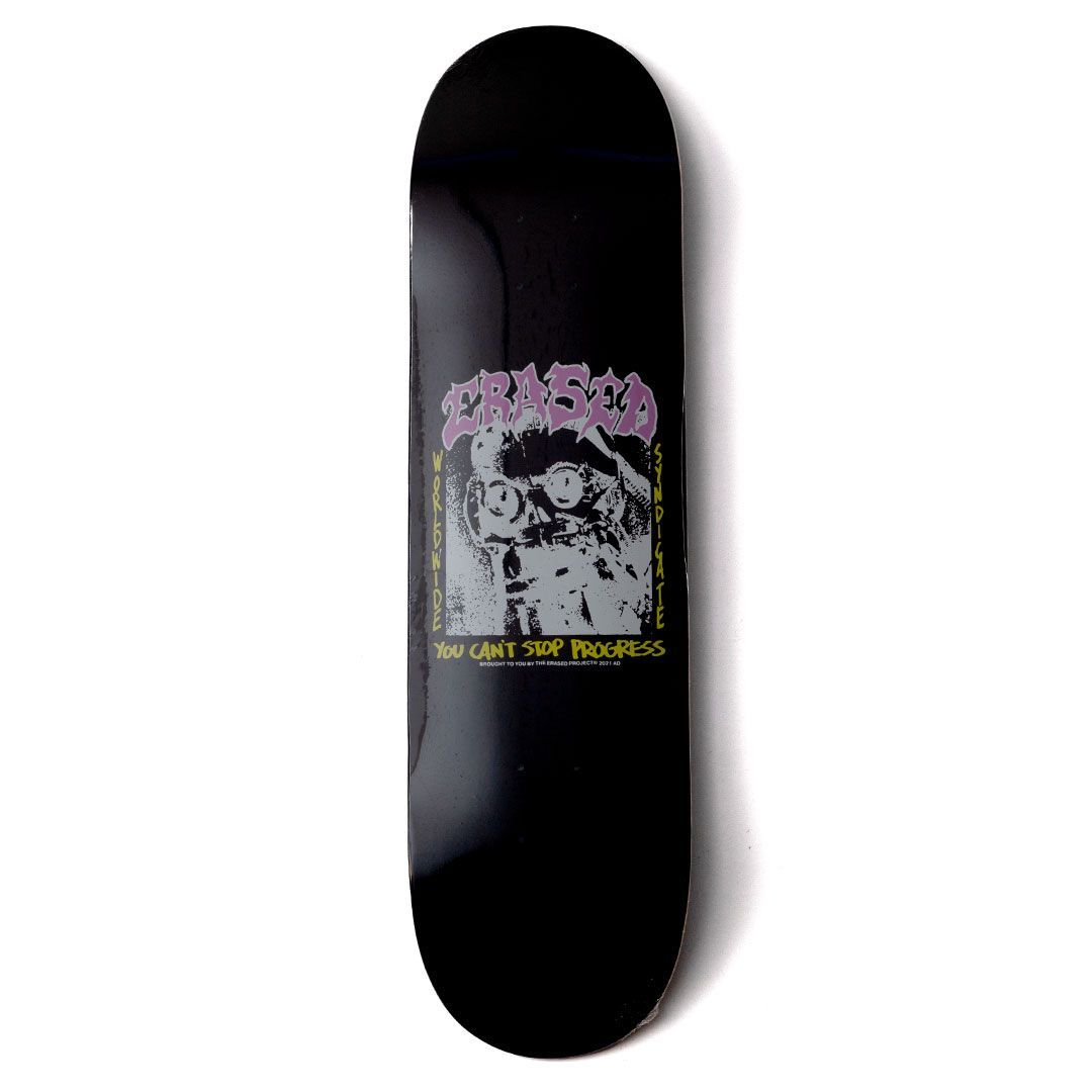ERASED PROJECT You Can´t Stop Progress Black 8.25インチ