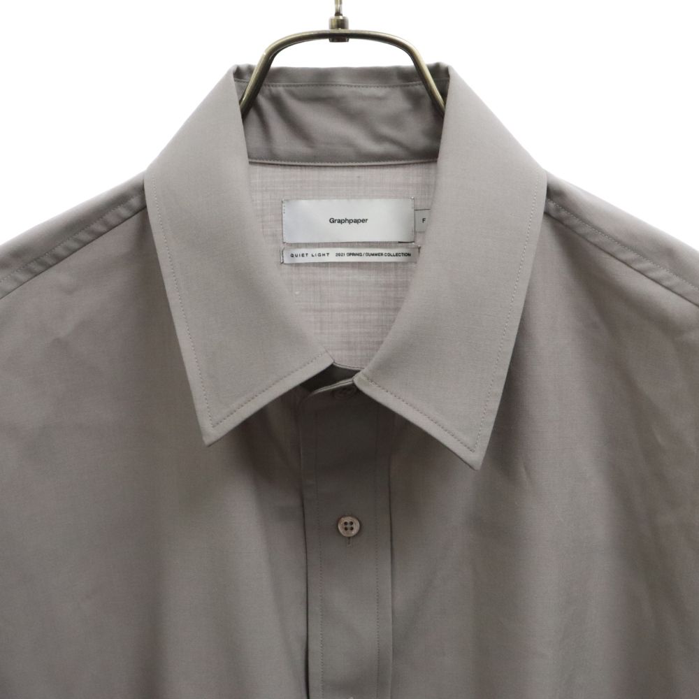 21SS Graphpaper Fine Wool Tropical Yoke