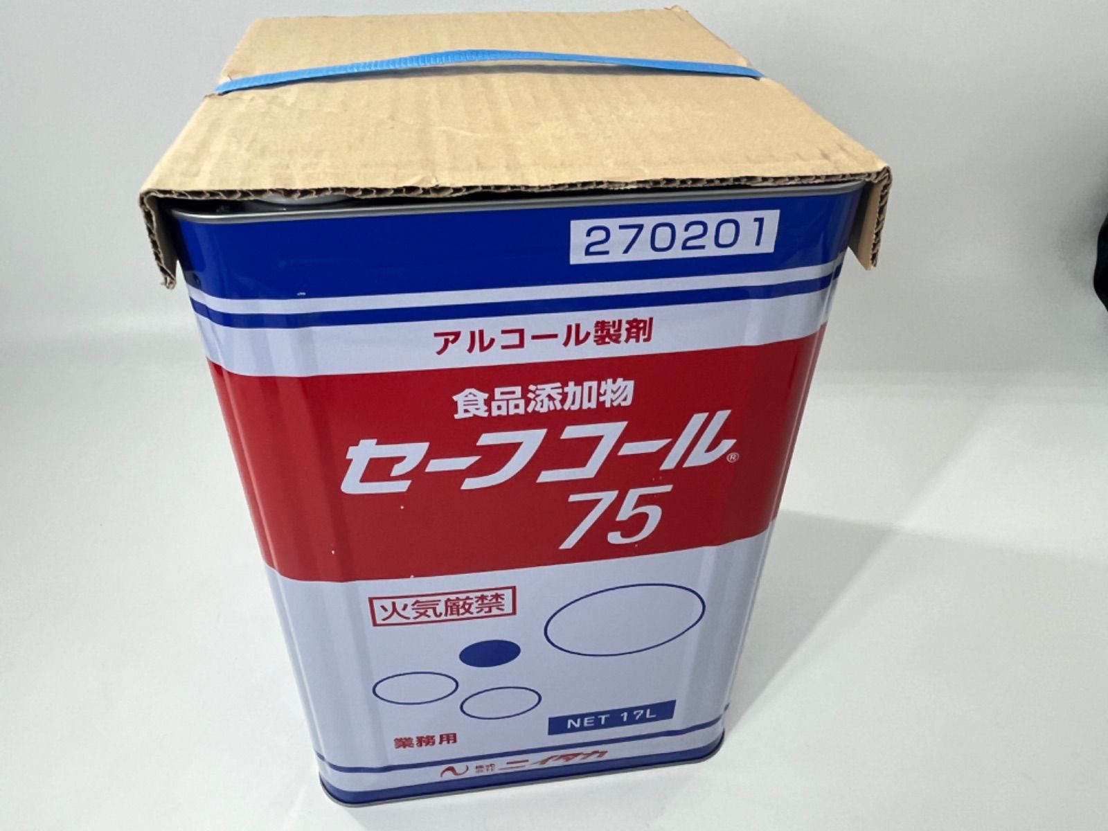 未開封】アルコール 一斗缶 食品添加物 17L - メルカリ