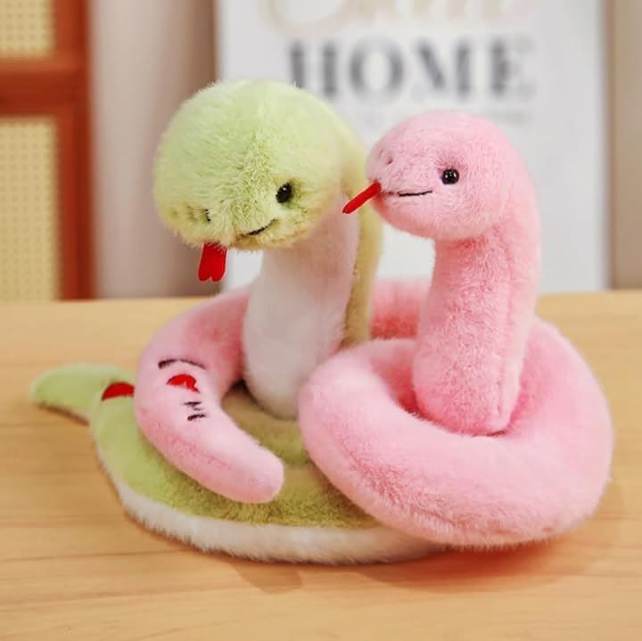 新品アーススモール 蛇 へび ヘビ ぬいぐるみ かわいい 干支 置物 爬虫類 蛇の置物 縫い包み 巳 可愛い もちもち 夫婦 プレゼント おおきい 巳