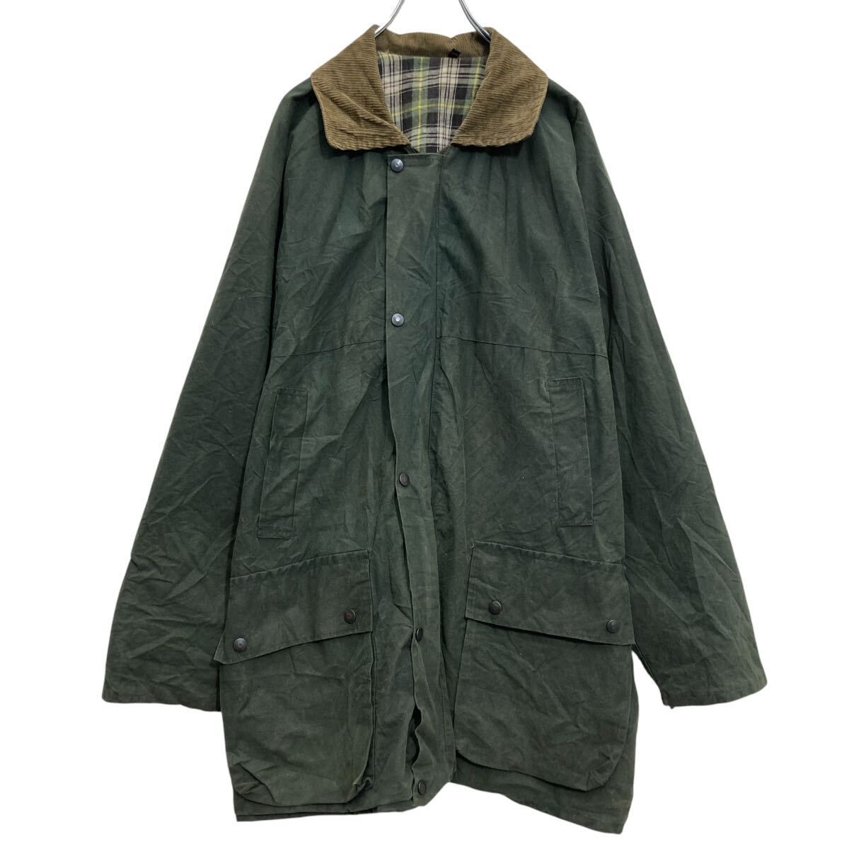 Barbour バブアー ダークグリーン コーデュロイ襟 ジャケット Barbour