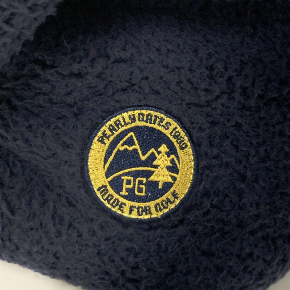 PEARLY GATES パーリーゲイツ ボアカートバッグ ネイビー系