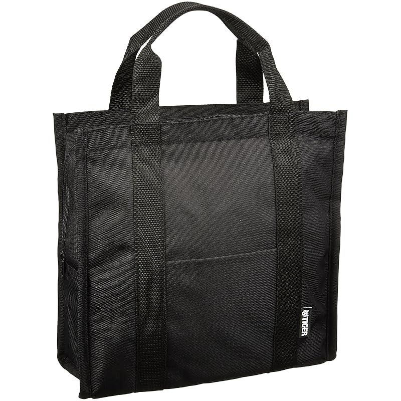 タイガー魔法瓶 TIGER タイガー 魔法瓶 保温 弁当箱 ステンレス ランチ ジャー 茶碗約 1 8 杯分 トートバッグ付き ブラック LWY T 036 K