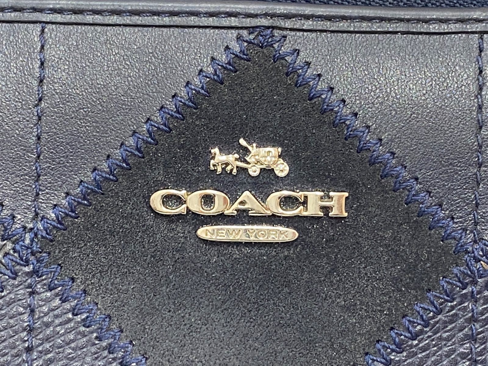 コーチ(Coach) ラウンドファスナー 長財布 F54021 レザー 財布