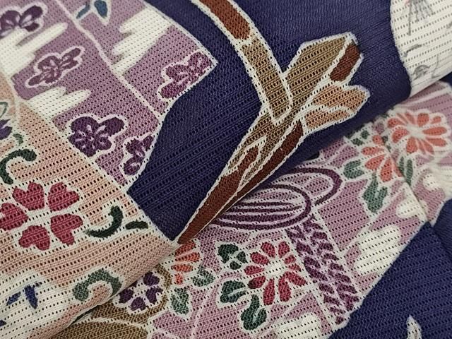 平和屋着物＊夏物 訪問着 絽 唐子遊び 正絹 逸品 未使用 AAAY8915st