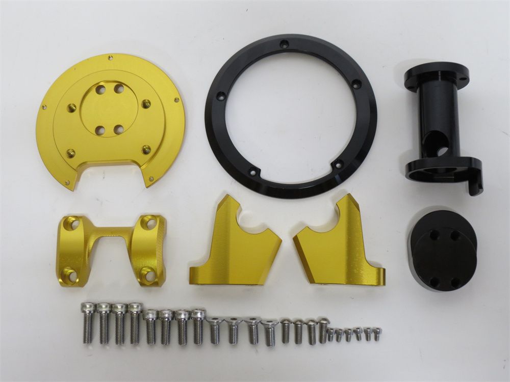 PCX/PCX e:HEV/PCX 125 160 JK05 JK06 KF47 2021 2022 CNC アルミ ハンドルポストu0026セパレートハンドル  set 金 - メルカリ