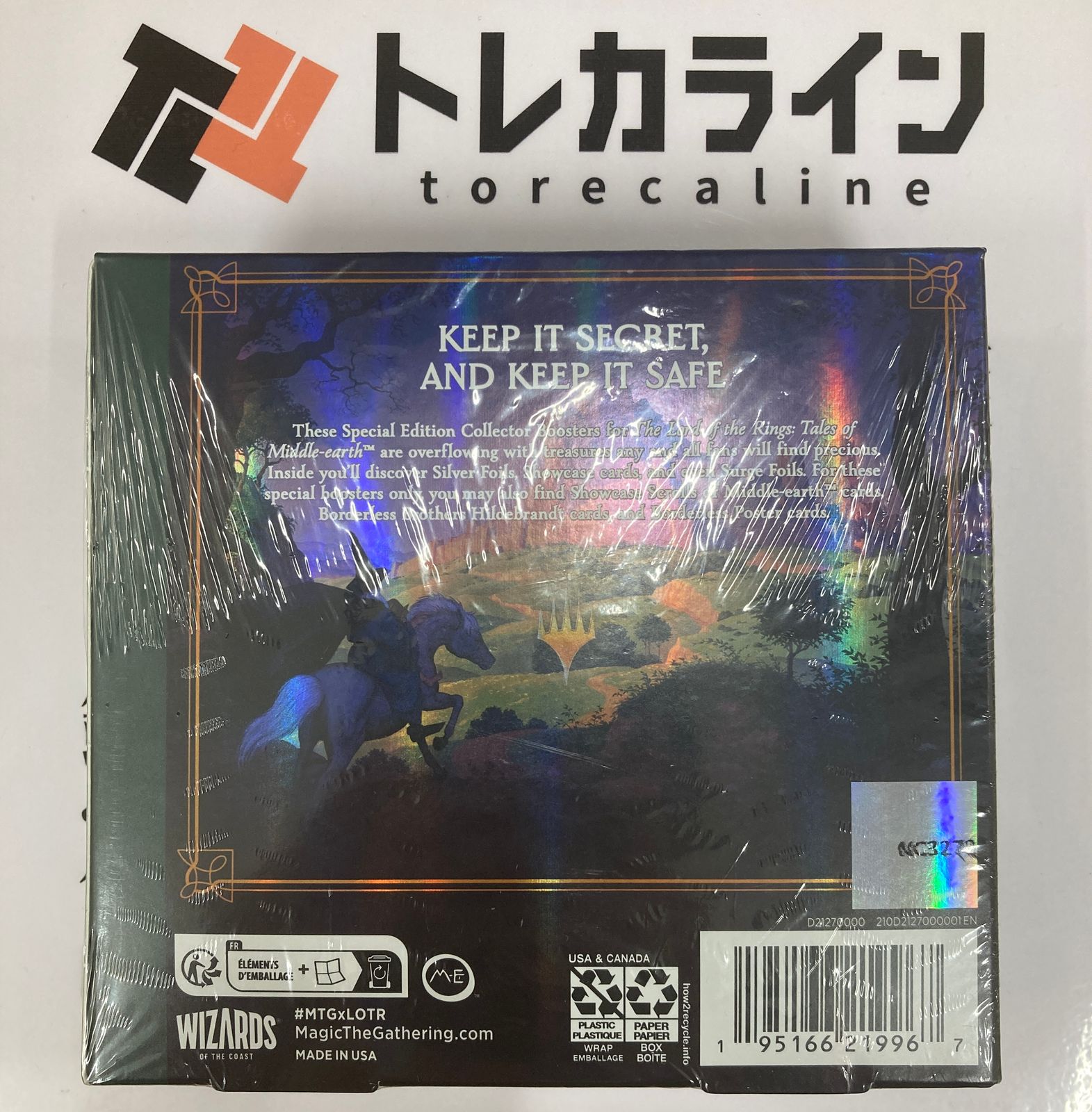マジック ザ ギャザリングThe Lord of the Rings Tales of Middle-earthCOLLECTOR BOOSTER SPECIAL EDITION BOX
