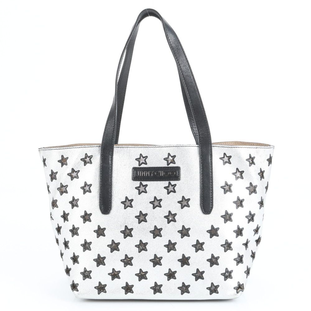 希少 極美品✨】Jimmy choo クラッチバッグ スター エンボス JIMMY