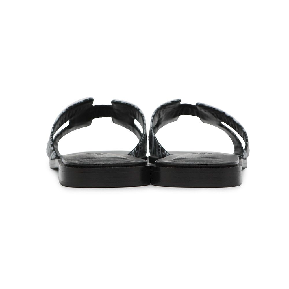 エルメス サンダル オラン 占星術 レザー レディースサイズ37 HERMES