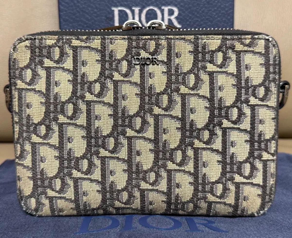 ディオール オブリーク ショルダー ストラップ ポーチバッグ クロスバッグ