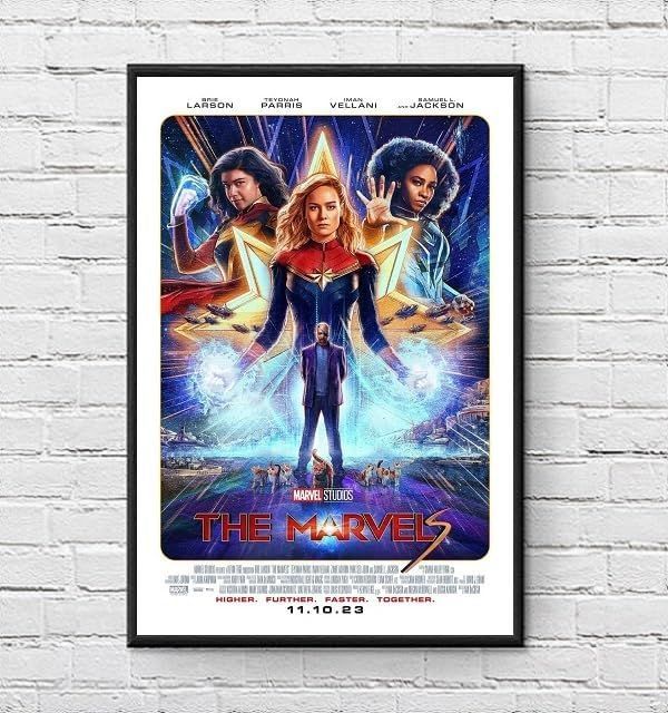 THE MARVELS 海外版 映画ポスター 限定品 マーベルズ A3サイズ THE MARVELS 海外版 映画ポスター 限定品 マーベルズ A3サイズ