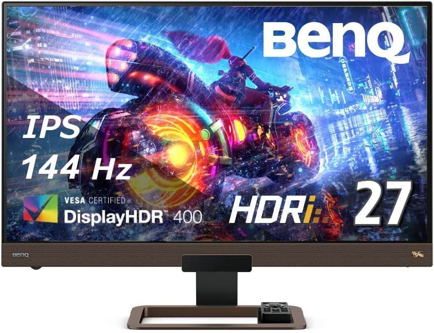 BenQ EX2780Q ゲーミングモニター 27インチ 144Hz未使用に近い