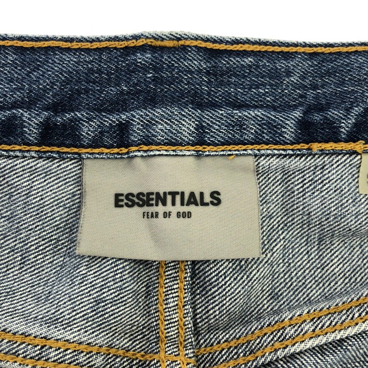 ESSENTIALS FEAR OF GOD エッセンシャルズ フィア オブ ゴッド ウォッシュ加工デニムパンツ  インディゴ 34