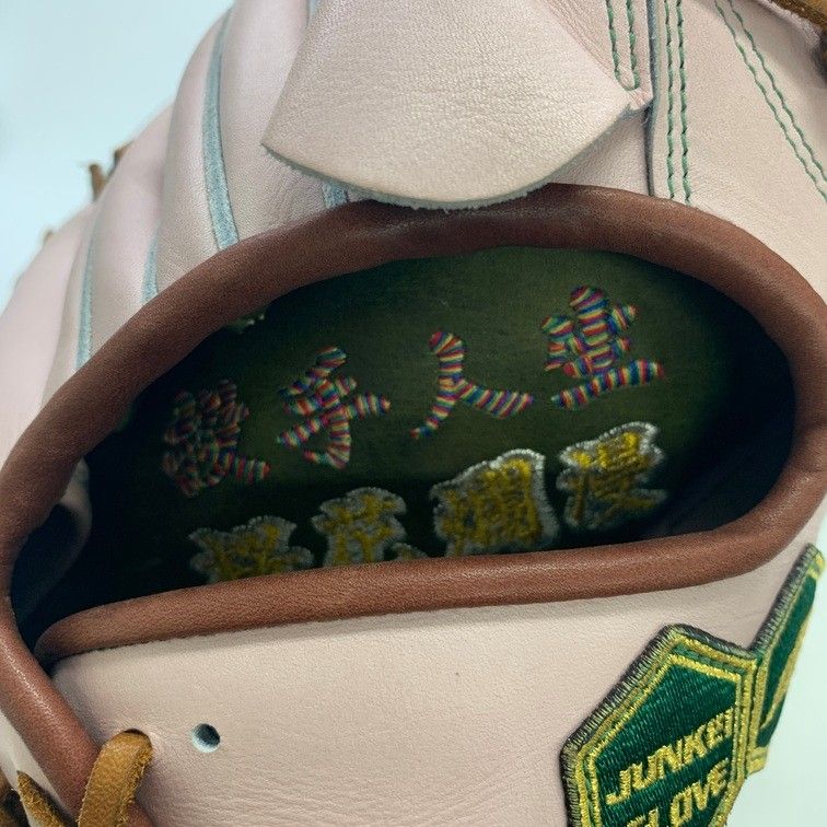 中古品 ジュンケイグラブ JUNKEI-GLOVE オーダー 軟式 投手用