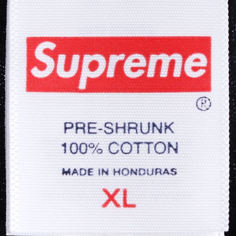 未使用 SUPREME Announcing Tee XLサイズ ブラック - メルカリ