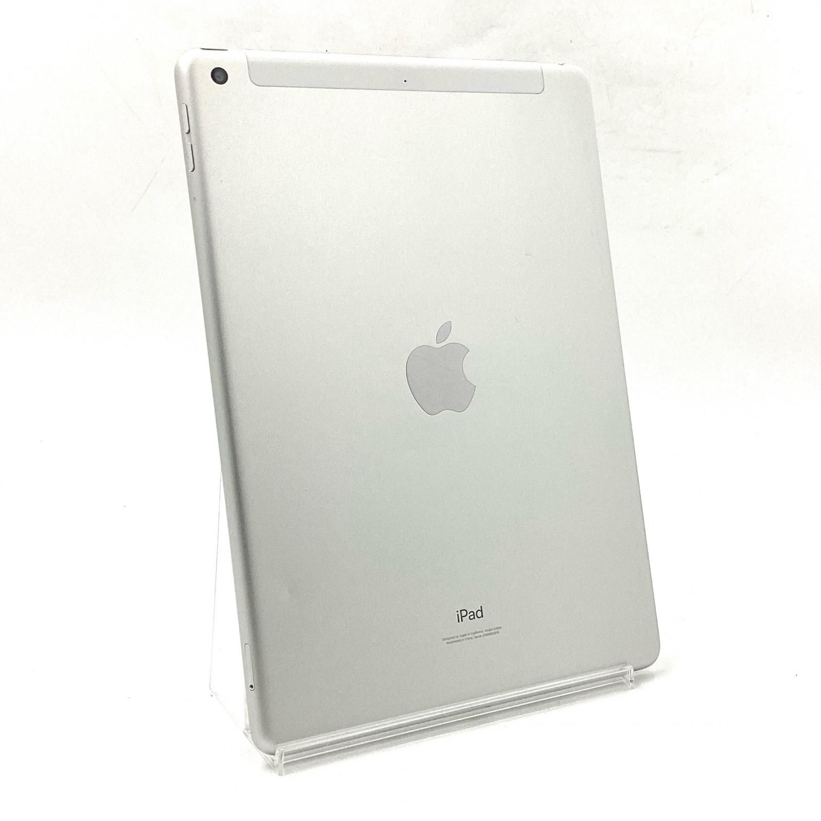 【全額返金保証】【最速発送】Apple iPad 10.2インチ 第9世代 64GB シルバー WiFi+Cellular Softbank 90.1 動作確認済
