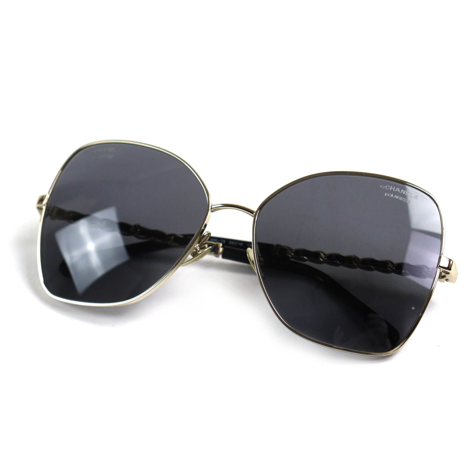 極美品△CHANEL シャネル 4274Q C395/T8 ココマーク フェイク