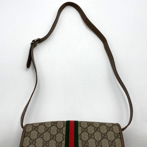 グッチ ショルダーバッグ シェリーライン GGスプリームキャンバス