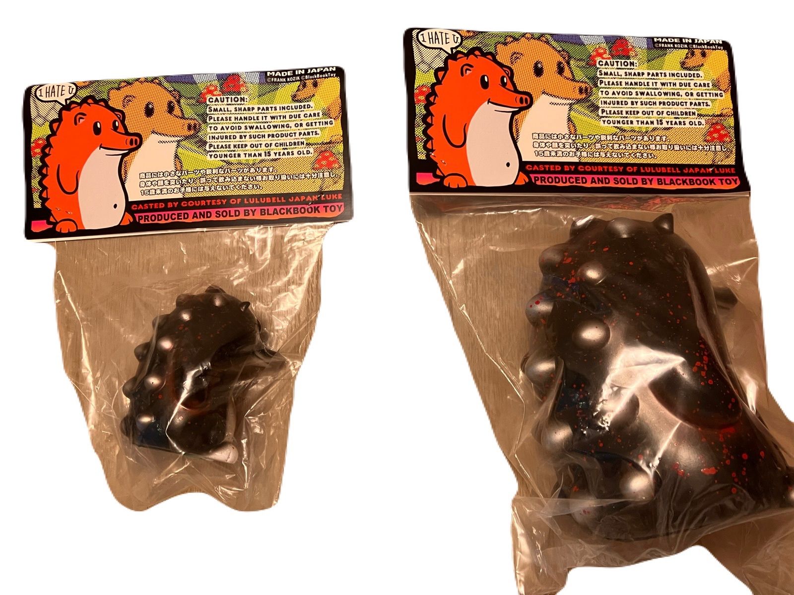 2体セット BLACKBOOKTOY ブラックブックトイmIniBeast kong 2体セット