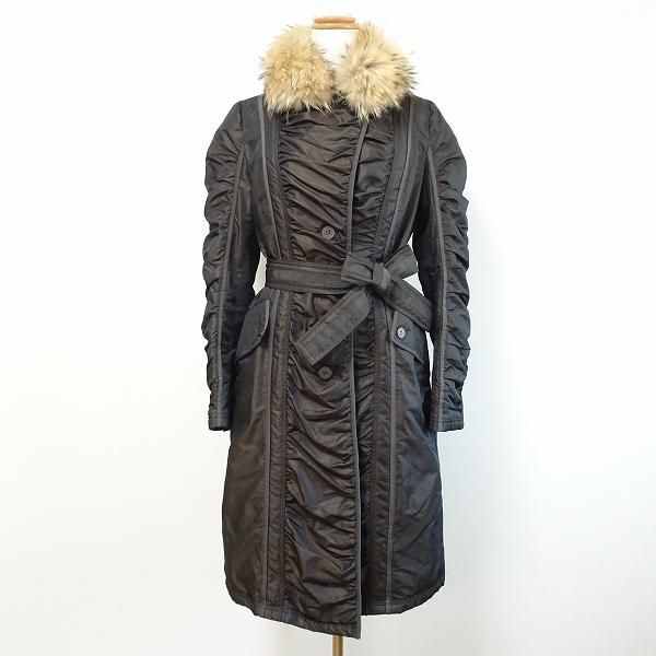 wnc シトラスノーツ cITRuSnOTES ダウンコート 38 ブロンズ系 カーキ