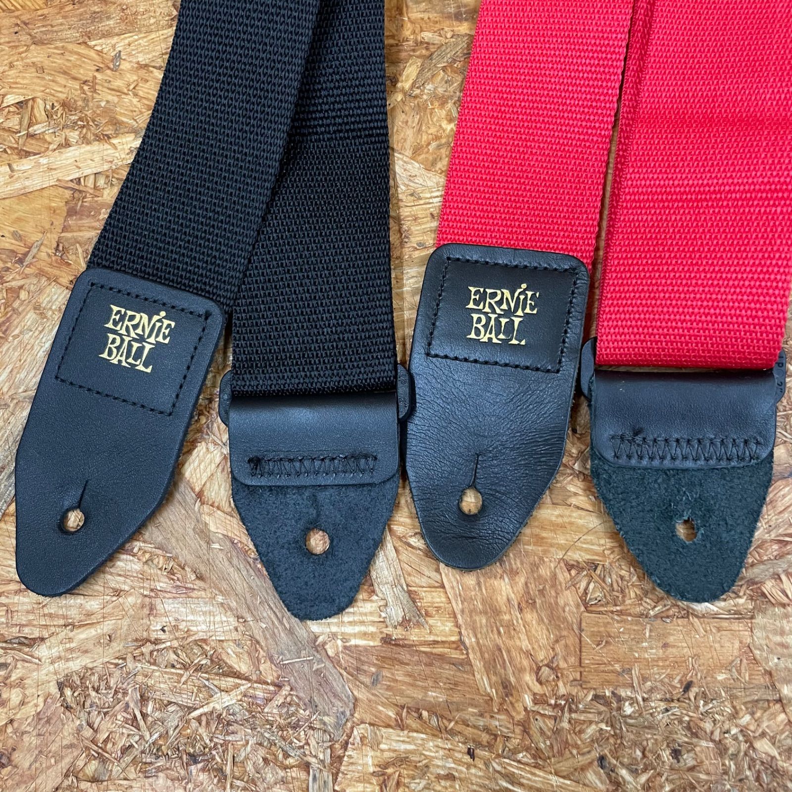 2本セット ERNIE BALL アーニーボール PORYPRO STRAPS ブラック・レッド ギター ストラップ GUITAR BASS ベース  エレキ アコースティック アコギ - メルカリ