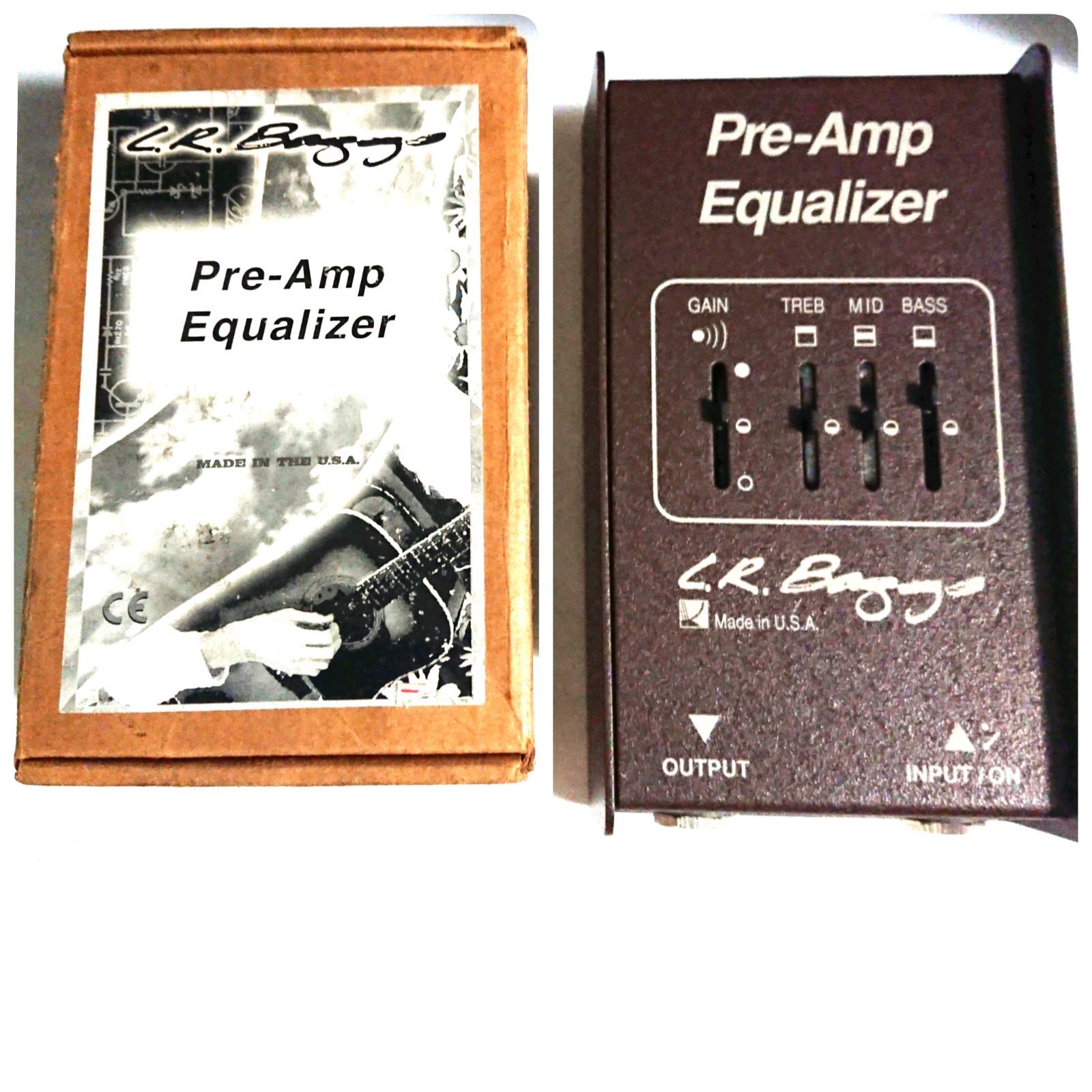 初期型 L.R.baggs Pre-Amp Equalizer エルアールバックス