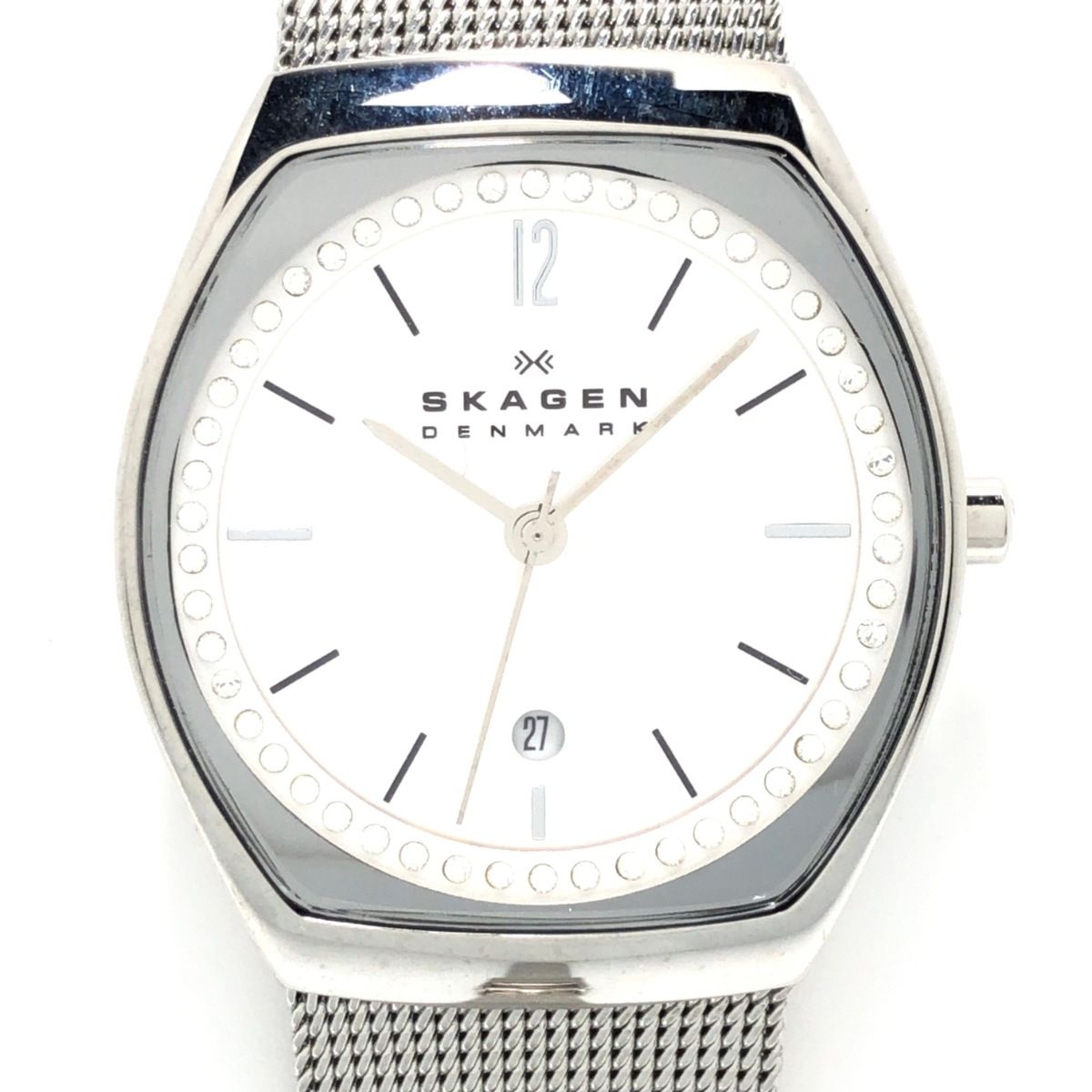 SKAGEN(スカーゲン) 腕時計 - SKW2049 レディース ラインストーン 