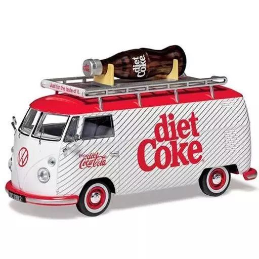 中古】ミニカー 1/43 ダイエットコーク VW タイプ2 (T1) Split