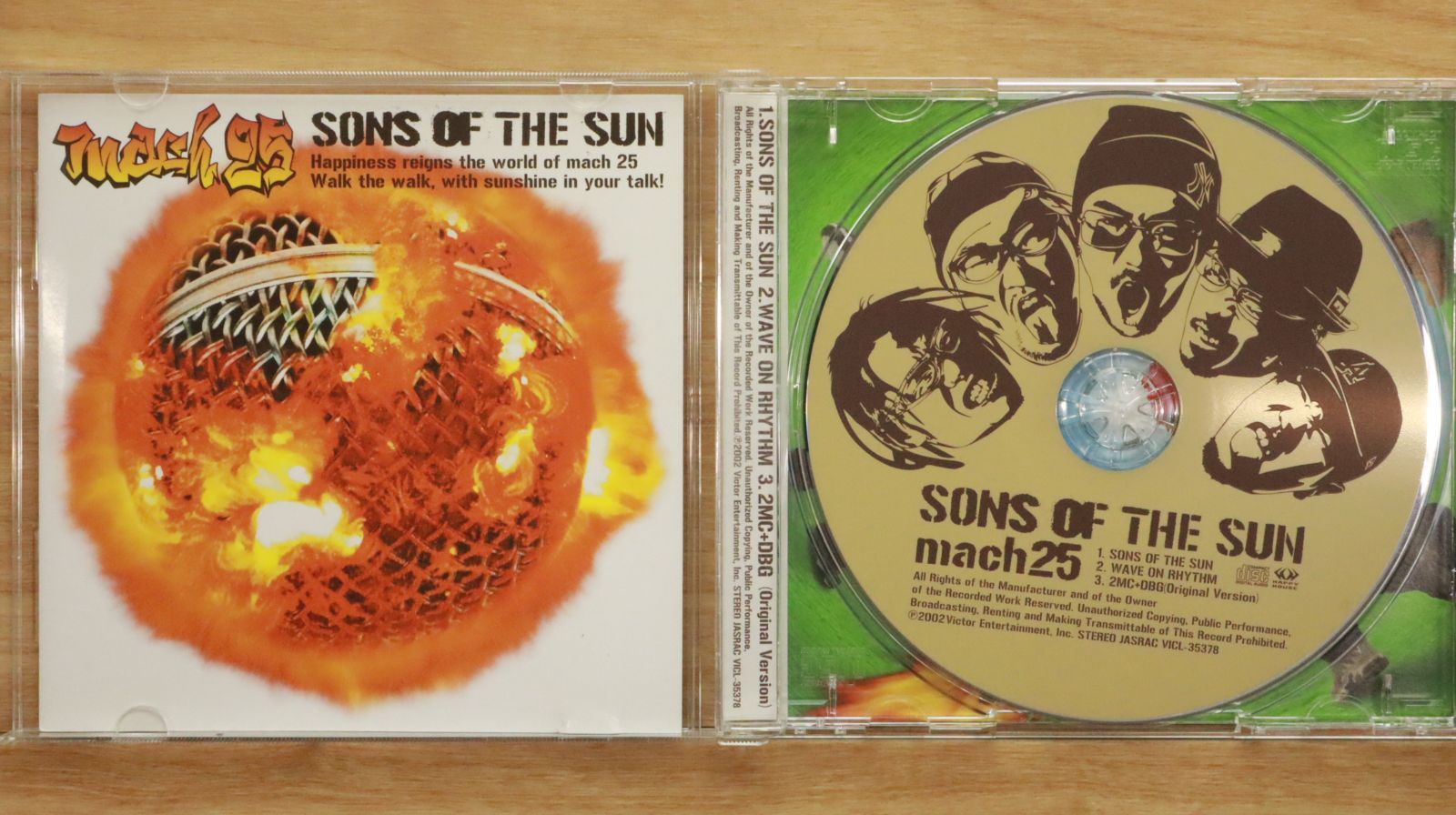 国内盤CD☆麻波25/mach25□ SONS OF THE SUN 【VICL35378