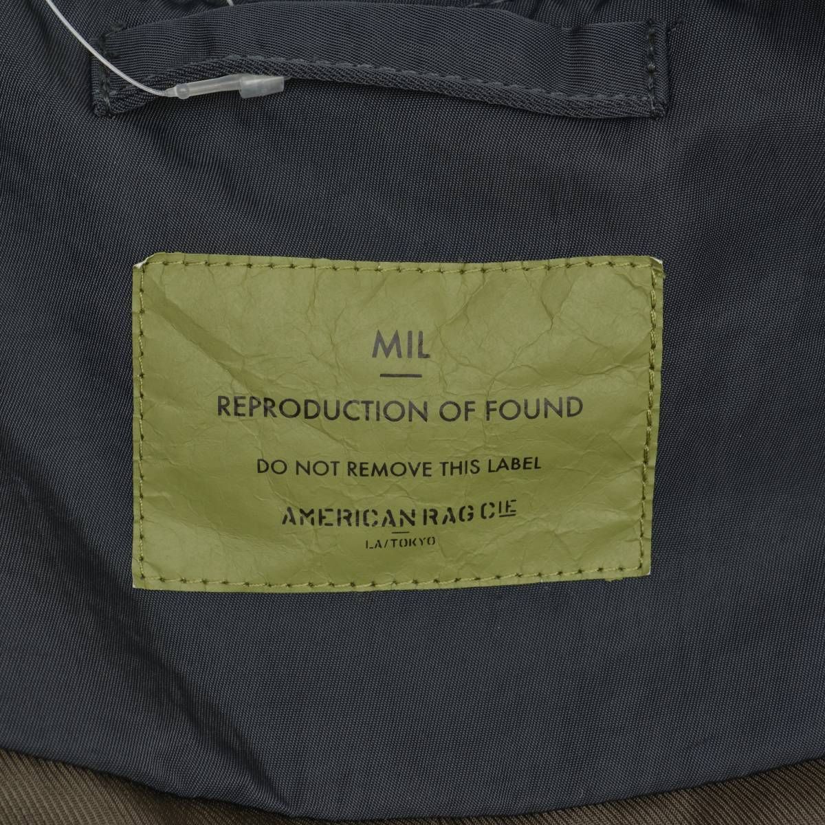 MA-1ジャケット AmericanRagCIE リアルファー MEN】ファブリックコンビネーションMA-1ジャケット – AMERICAN