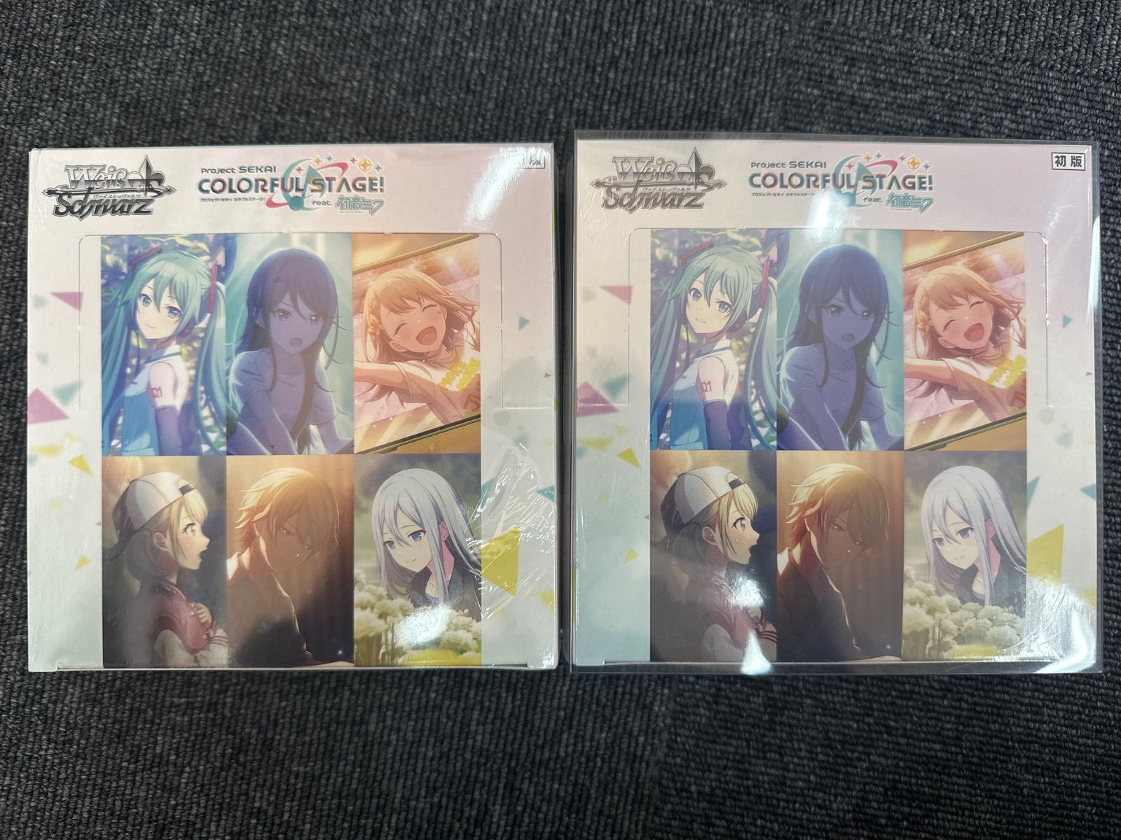初版ヴァイスシュヴァルツ プロジェクトセカイ カラフルステージ！初音ミク 未開封 プロジェクトセカイ カラフルステージ! feat. 初音ミク Vol.2