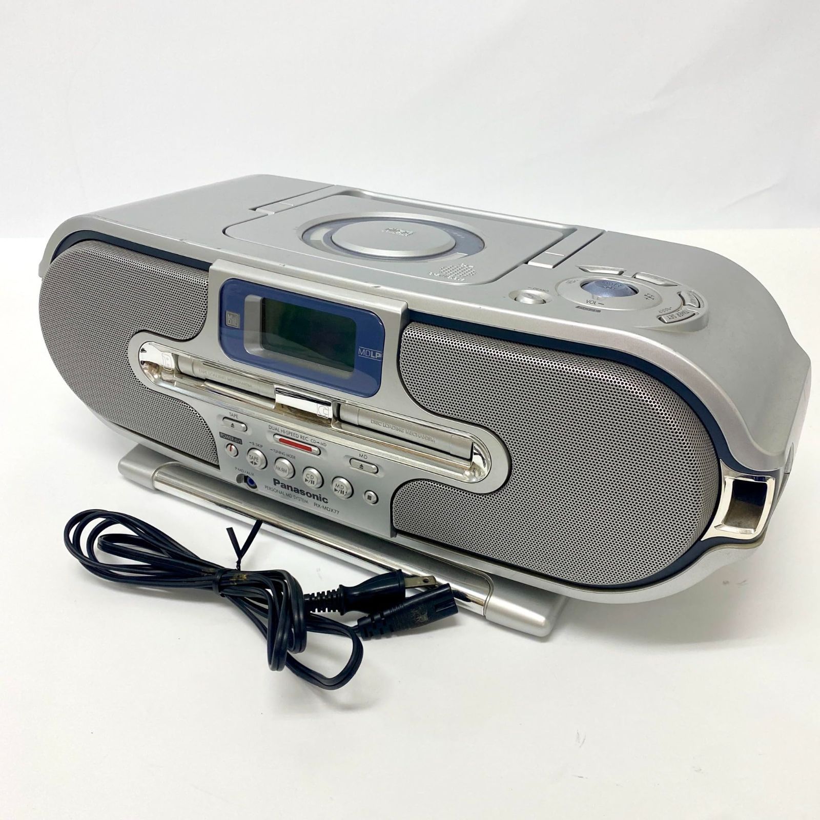 Panasonic パナソニック RX-MDX77-S パーソナルMDシステム 3560