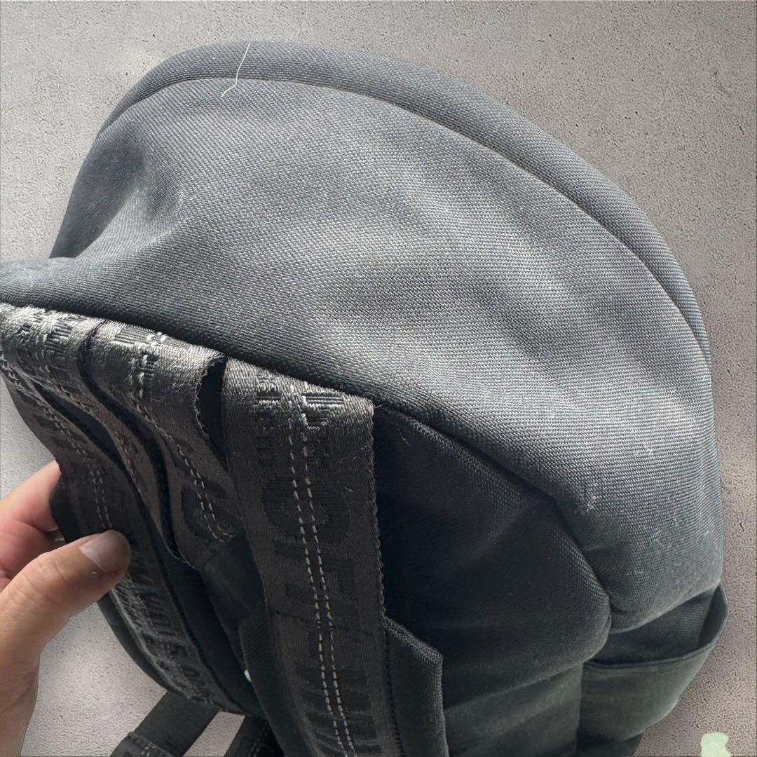 Off Whiteオフホワイト キャンバス バックパック ブラック アロー Off Whiteオフホワイト キャンバス バックパック ブラック