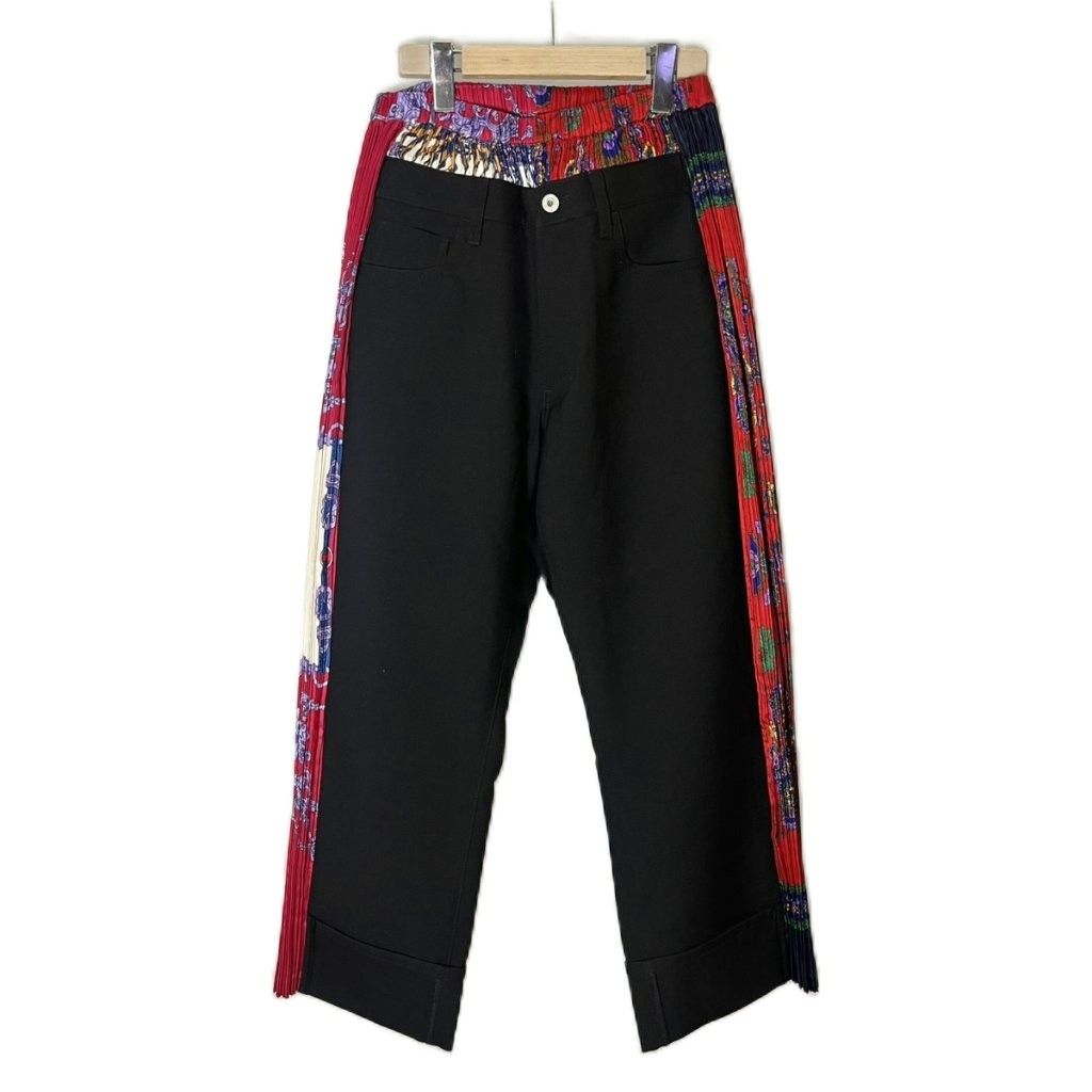 プリーツ ドッキング パンツ Lサイズ JUNYA WATANABE JUNYA WATANABE CDG(ジュンヤワタナベコムデギャルソン) 22AW
