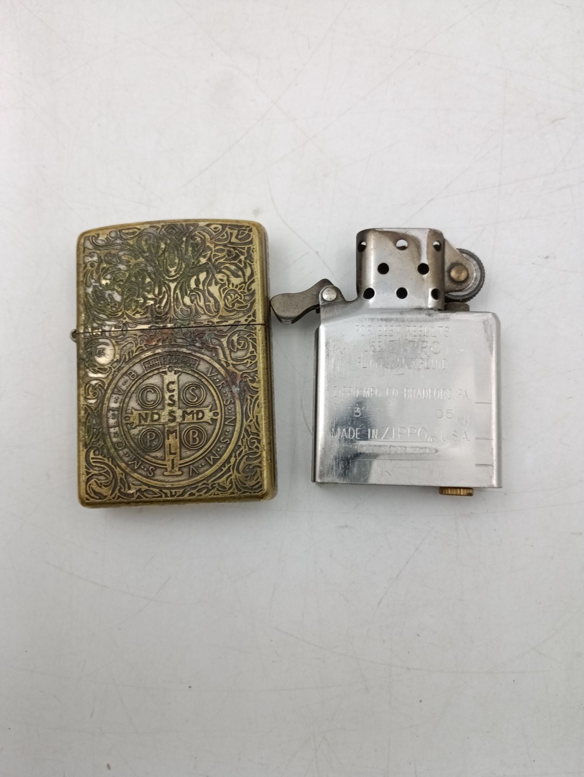 K-1555 コンスタンティン ZIPPO アーマー 05 B 点火未