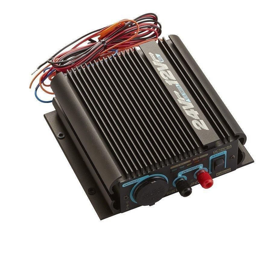 DC-DCコンバーター 24V-12V MAX8A 24V電圧から12V電圧に変換 セルスター工業 DC-508 トラック用品 カー用品