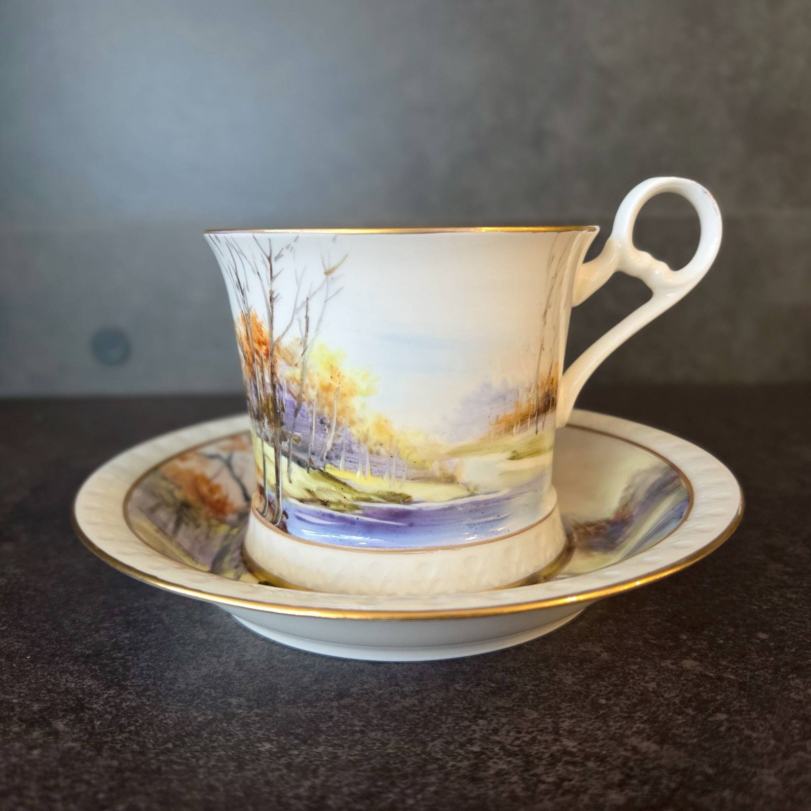 ナカヤマ陶器コーヒーカップ＆ソーサー