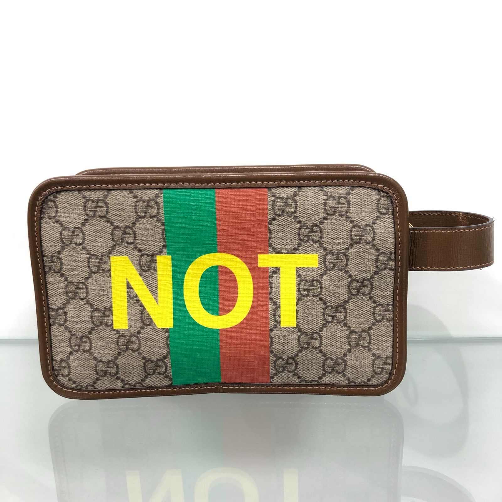 低価爆買い極美品　GUCCI GGスプリーム FAKE NOT スニーカー 26cm 靴