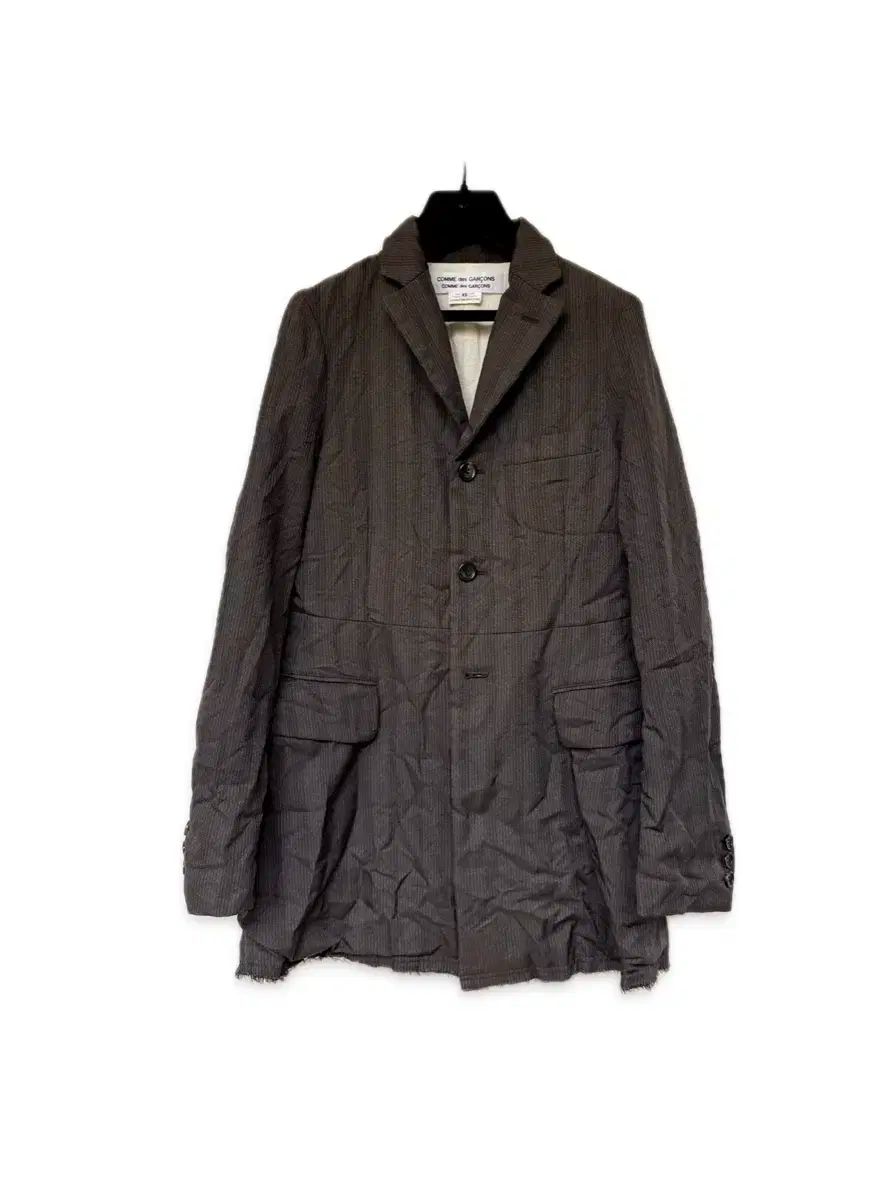 COMME des GARCONS 꼼데가르송 リンクルジャケット フレンチムード